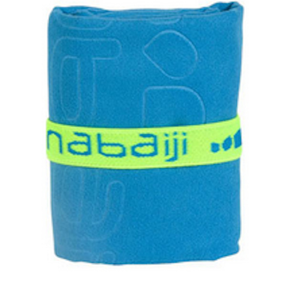 SWIM MICROFIBER TOWEL ULTRA COMPACT  BLUE SMALL - Picture 1 of 3